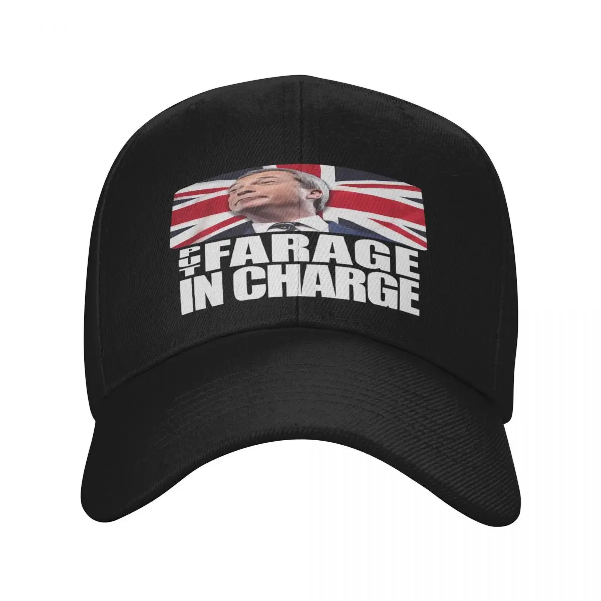 Put Farage In Charge Nigel Farage Brexit Caps Cap Male Sports Caps Cap Man Summer Man Hat Baseball Cap