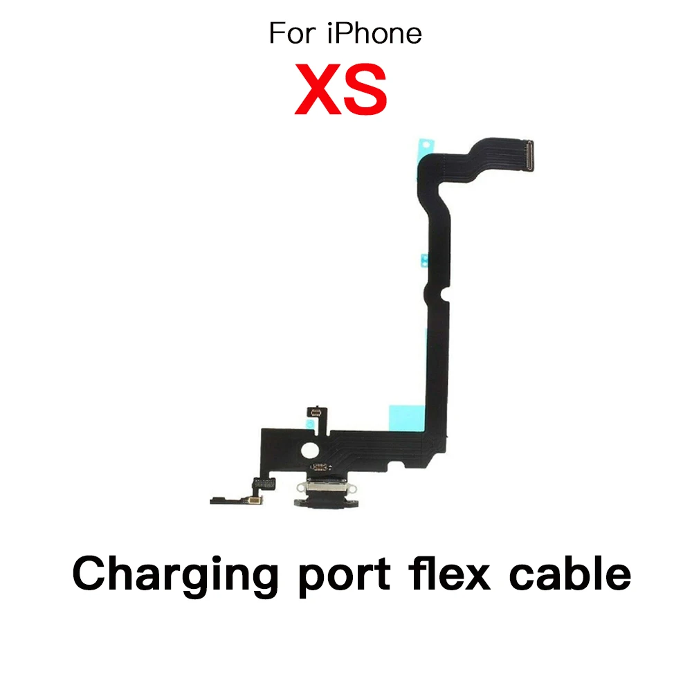 Power Volume Charging Flex Cable Replacement For iPhone X XS Max Taptic Engine Loud Speaker