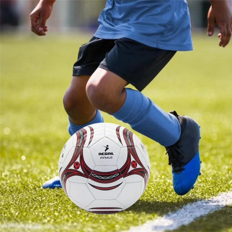 AEB0-REGAIL ลูกฟุตบอล Standard Size 5 Football Goal League Ball Sport Training Outdoor Football