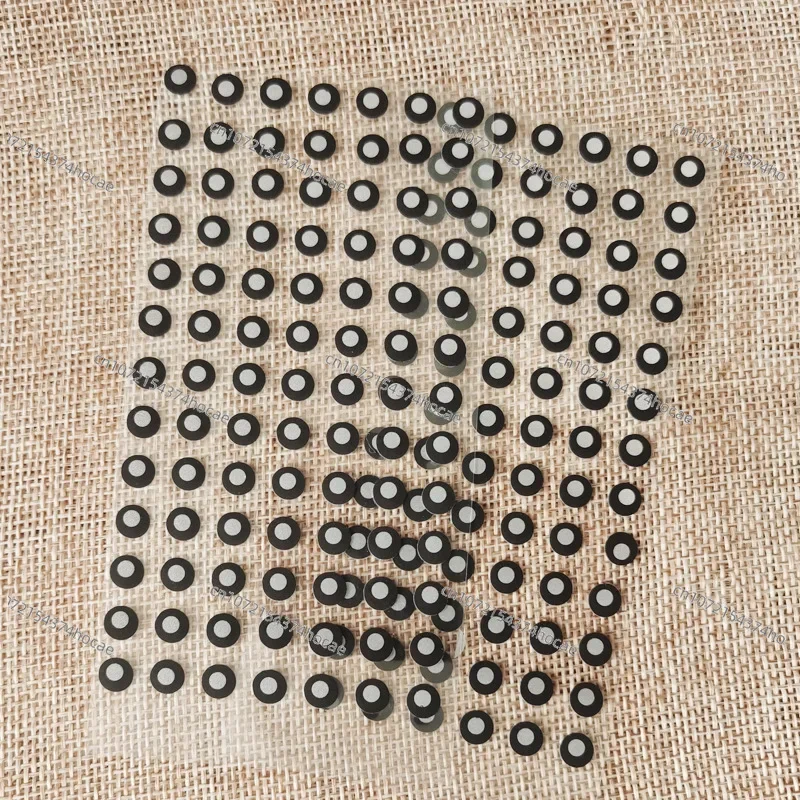 100pcs Handheld Laser 3D Scanner 3D Magnetic Marker Reflex Point Marker Points Identify Target Anchor Points 6mmx10mm