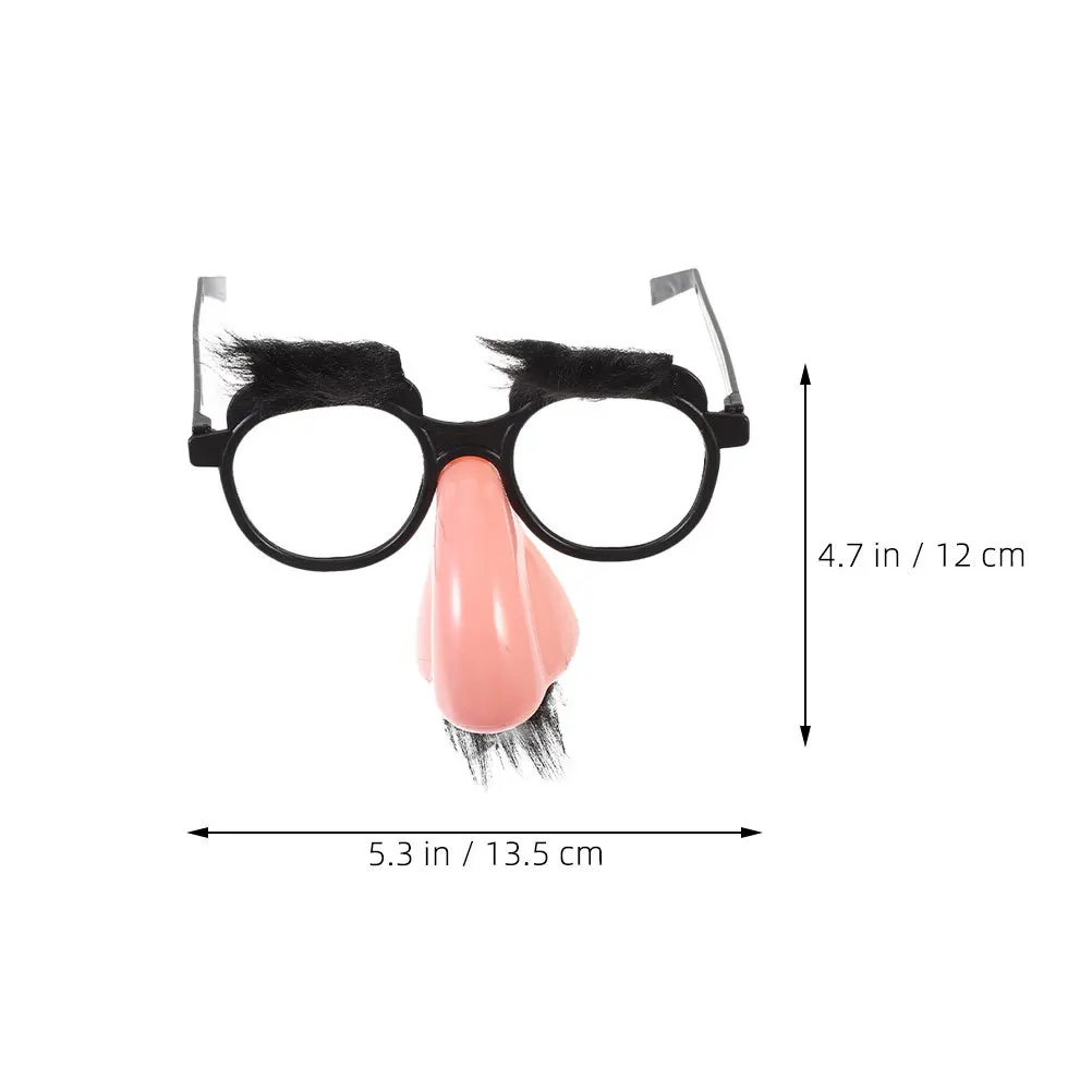 10 stks Halloween Decoratieve Bril Grote Neus Grappige Brillen Herbruikbare Party Props Voor Kinderen Volwassenen Cosplay Photo Booth Nieuwigheid Truc