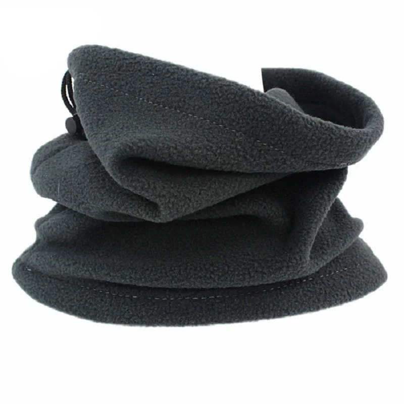 Polar Fleece Neck Tube Schal Winter Ohrwärmer Angeln Skating Laufen Sport Schal Verstellbarer Halskragen Halstuch Radfahren Er – Detail 10