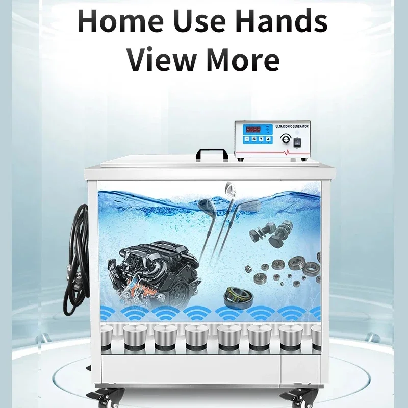 1200W 88L single slot cleaning machine Hardware parts oil removal rust industrial ultrasonic cleaning equipment manufacturers
