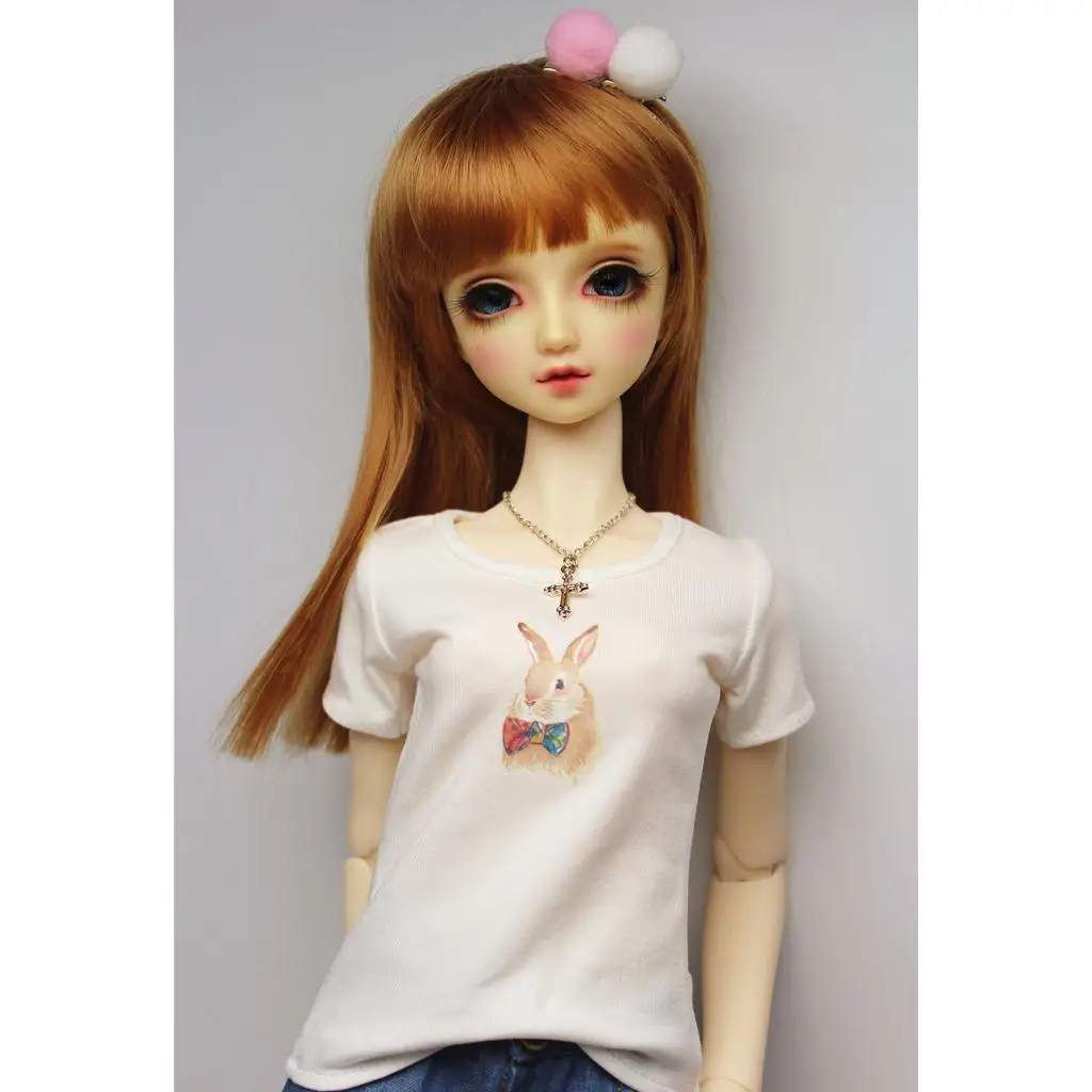 

Платье-футболка для кукол MSD LUTS 1/3 1/4, пляжный наряд для покупок