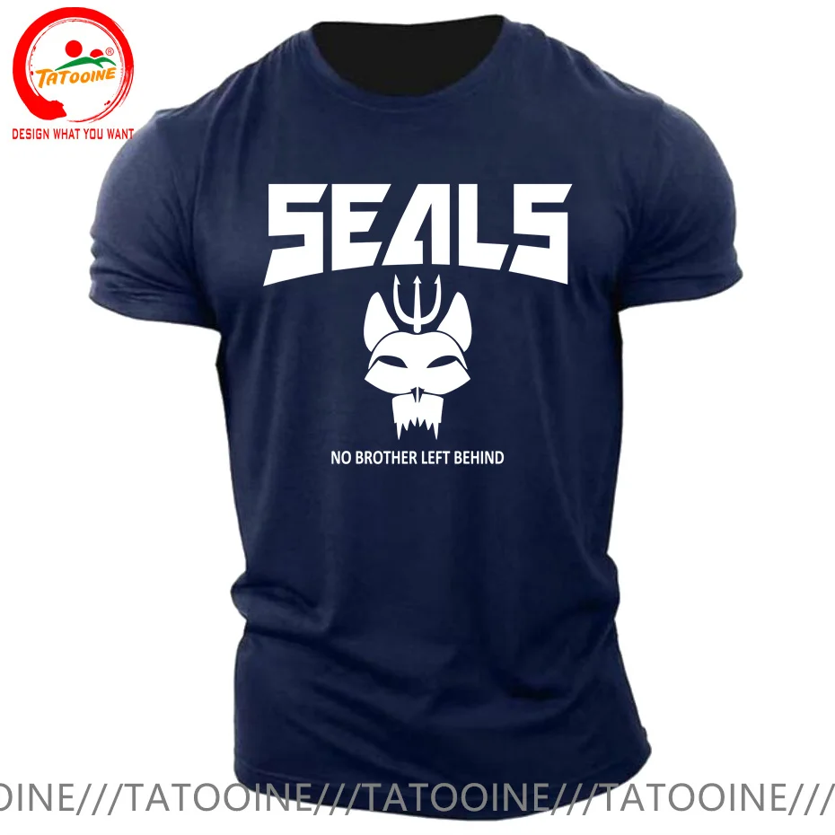 New Arrivals Naval Seals Bravo Team DEVGRU Special Forces Elite Soldiers Men T-Shirt Casual Organic Cotton Military Army TShirt