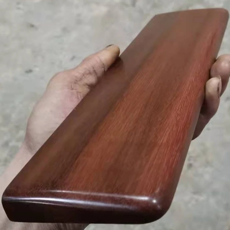 Red Sandalwood Customized Wrist Rest Ergonomics Comfortable Round Edge Smooth Hand Rest for 68 87 98key Mechanical Keyboard Gift