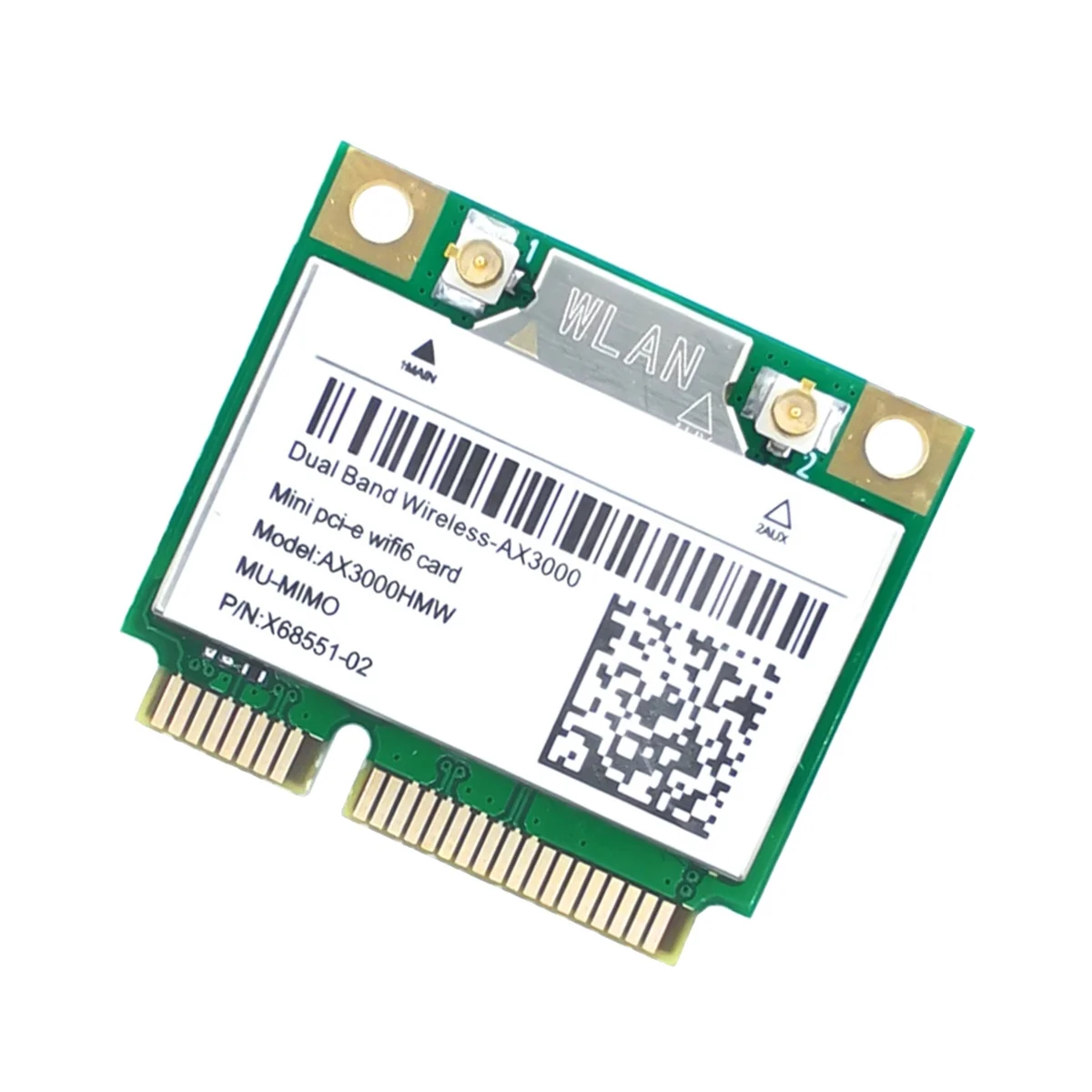 AX200 AX3000HMW scheda di rete Mini pci-e WiFi 6 adattatore Wireless 2.4G/5G Bluetooth 5.1 scheda WiFi 802.11AX per Win10