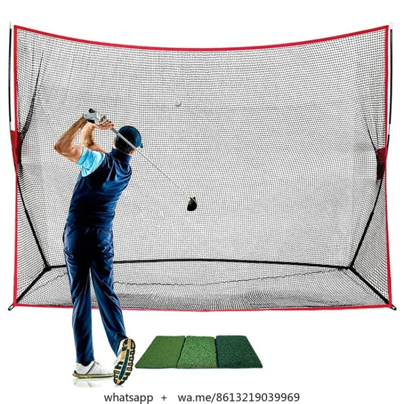 

Golf Practice Net Hitting Cage Indoor Outdoor Swing Training Net