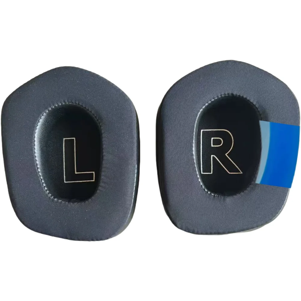 2 Pack Soft Plaid Cooling Gel Ear Cushions Compatible With For LOGITECH G733 G335 Headphones For Comfortable Use