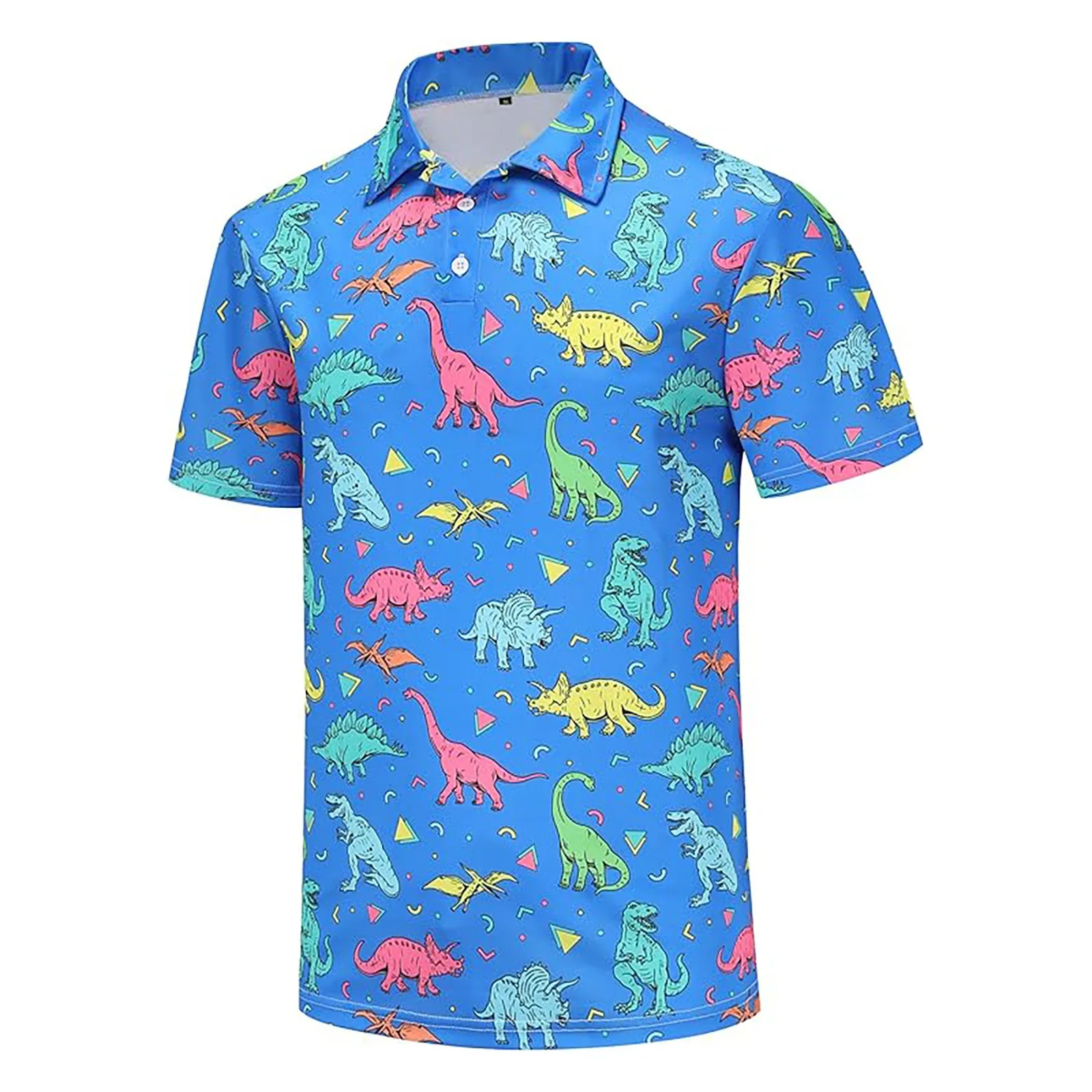 Funny Bananas Print Polo Shirts For Men Summer Short Sleeve Lapel Collar Men Polo Collar T-Shirt Fashion Bananas Golf Shirt