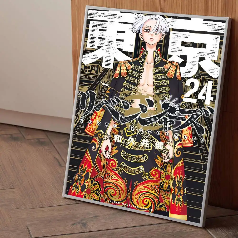 Affiche de dessin animé Tokyo r-vengers, autocollant mural étanche imprimé de haute qualité pour décoration de Bar et de salon, cadeau