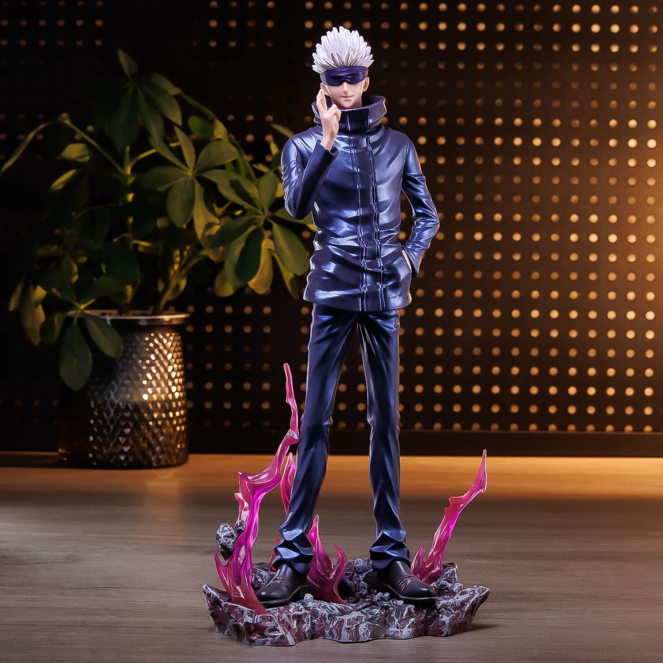 

Jujutsu Kaisen, electroplating painting, Gojo Satoru-sensei, model statues, anime peripherals, figure ornaments, home, car ornam