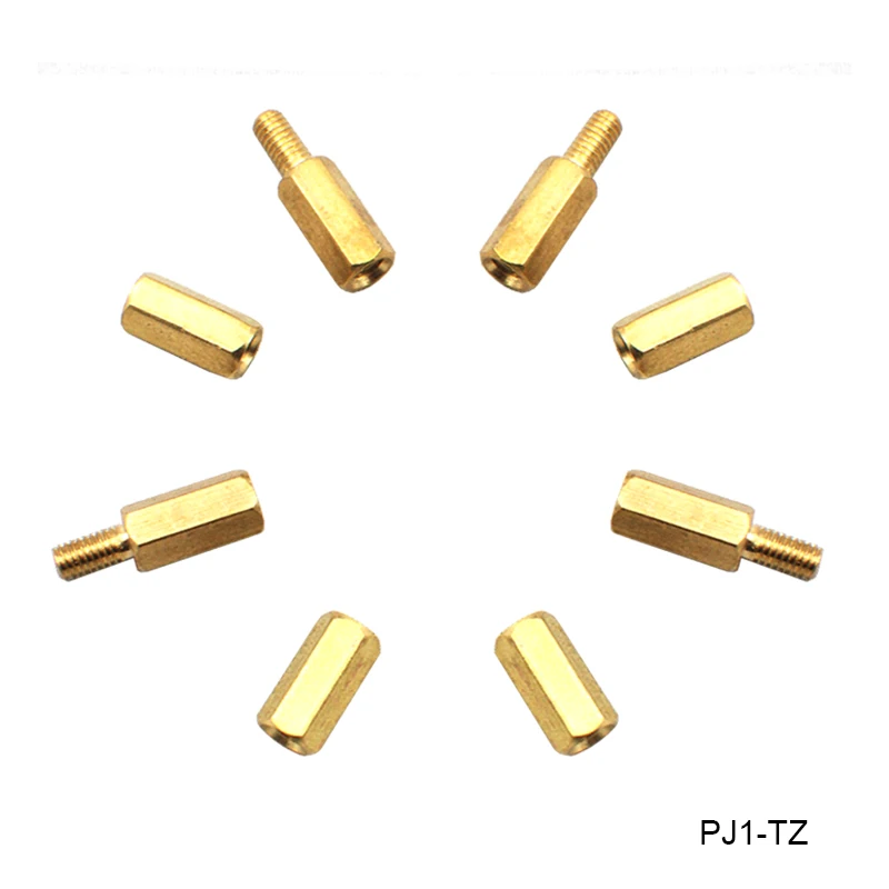 

100 шт. шестиугольная медная колонна, соединительный зуб, медная колонна, разделительная колонна, электронный разъем, специальная серия M3