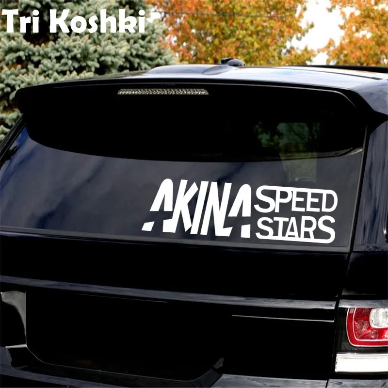 Tri koshki KT061 Initial D Akina Speedstars Car Sticker Vinyl Decals Reflective Sticker on Car Motorcycle SUV Bumper