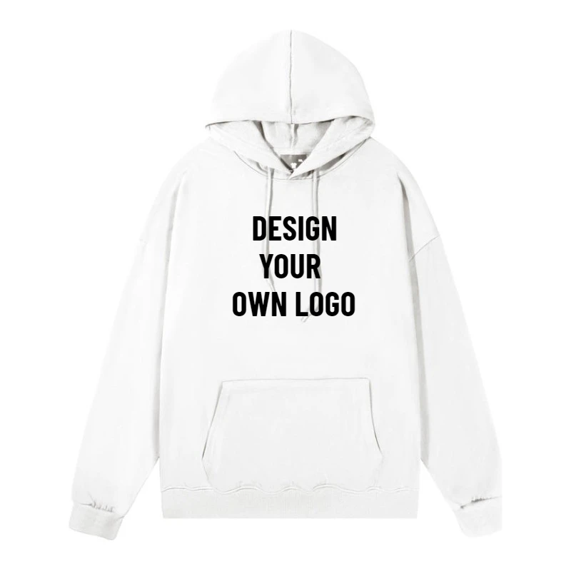 

Diy Your Own Design Print Pattern Customize Hoodie Loose Casual Clothing Fashion Long Sleeve Hooded Pullover Sweatshirts