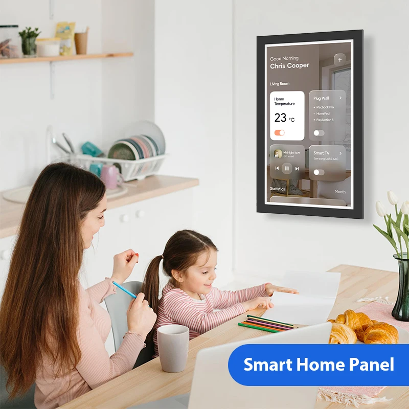 21-Inch WF 2185T RK3588S2 Quad Core Android 13 Wall Mount Tablet Digital Calendar Smart Interactive Touchscreen Photo Frame New