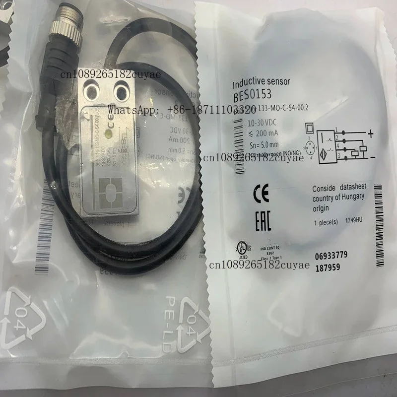 

Original sensor BES0153 BES 516-133-MO-C-S4-00.2 Proximity switch in stock