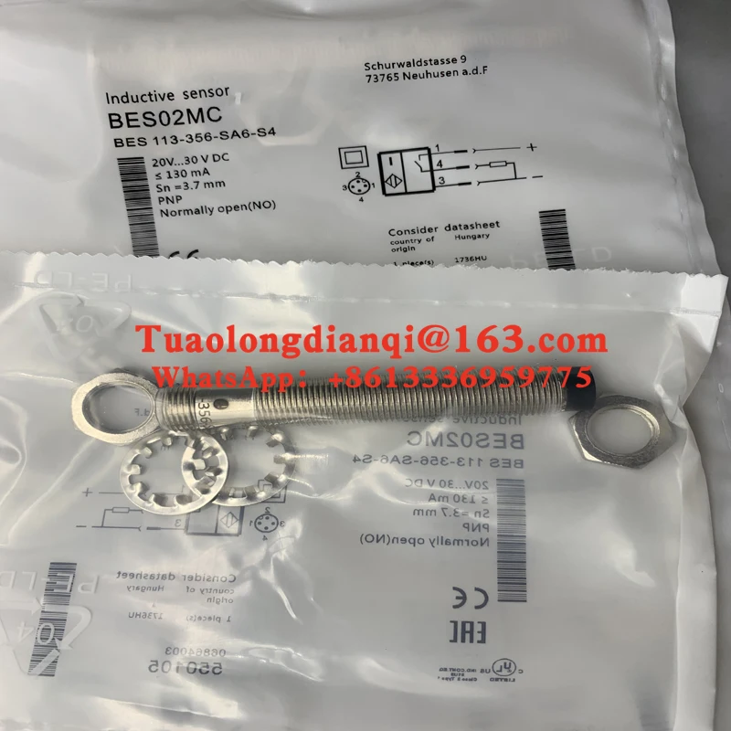 BES02ME BES 113-370-SA2-S4 original genuíno sensor de interruptor de proximidade em estoque