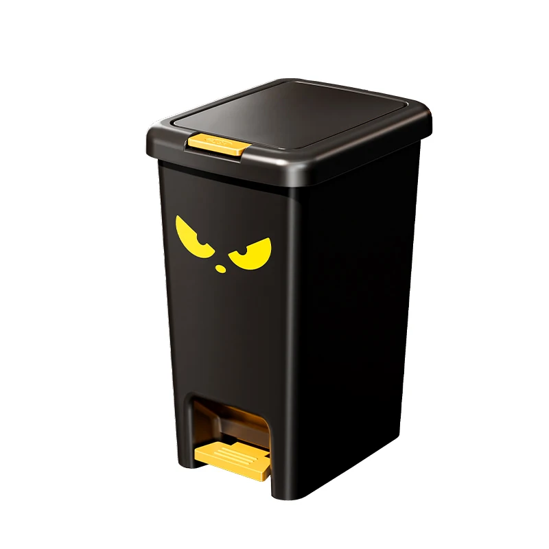New Large Capacity Trash Cans for Household Kitchens, Hand Operated or Foot Operated Lids for Living Rooms and Bathrooms