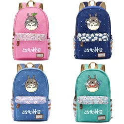 My Neighbor Totoro Backpacks Casual Travel Rucksack Large Capacity Daily Knapsack GHIBLI Cartoon Students School Bag