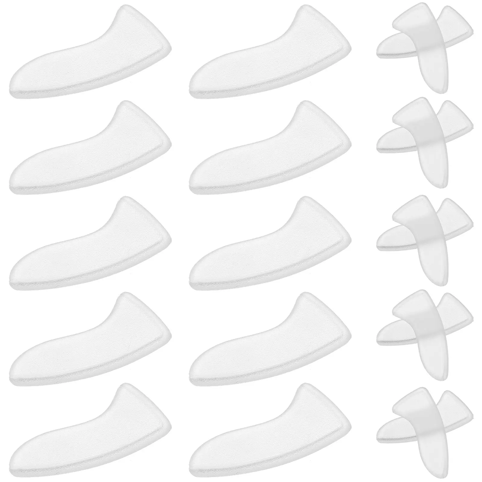 250Pcs Knife Tip Protectors Transparent Plastic Cutter Sleeves for Household Kitchen Cutters Precision Blade Protection Small