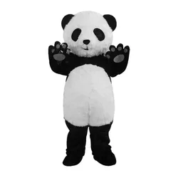 Christmas Chinese Panda Mascot Costume Cosplay Cartoon Costume Suit Christmas Mascot Adult Size Role Play Fun Clothes For Fes