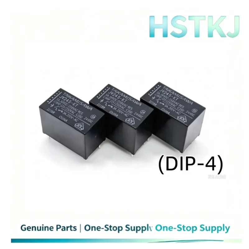 10 Pieces/Share 100% New JV12S-KT JV24S-KT DIP-4 Original Power Relays JV-12S-KT JV-24S-KT