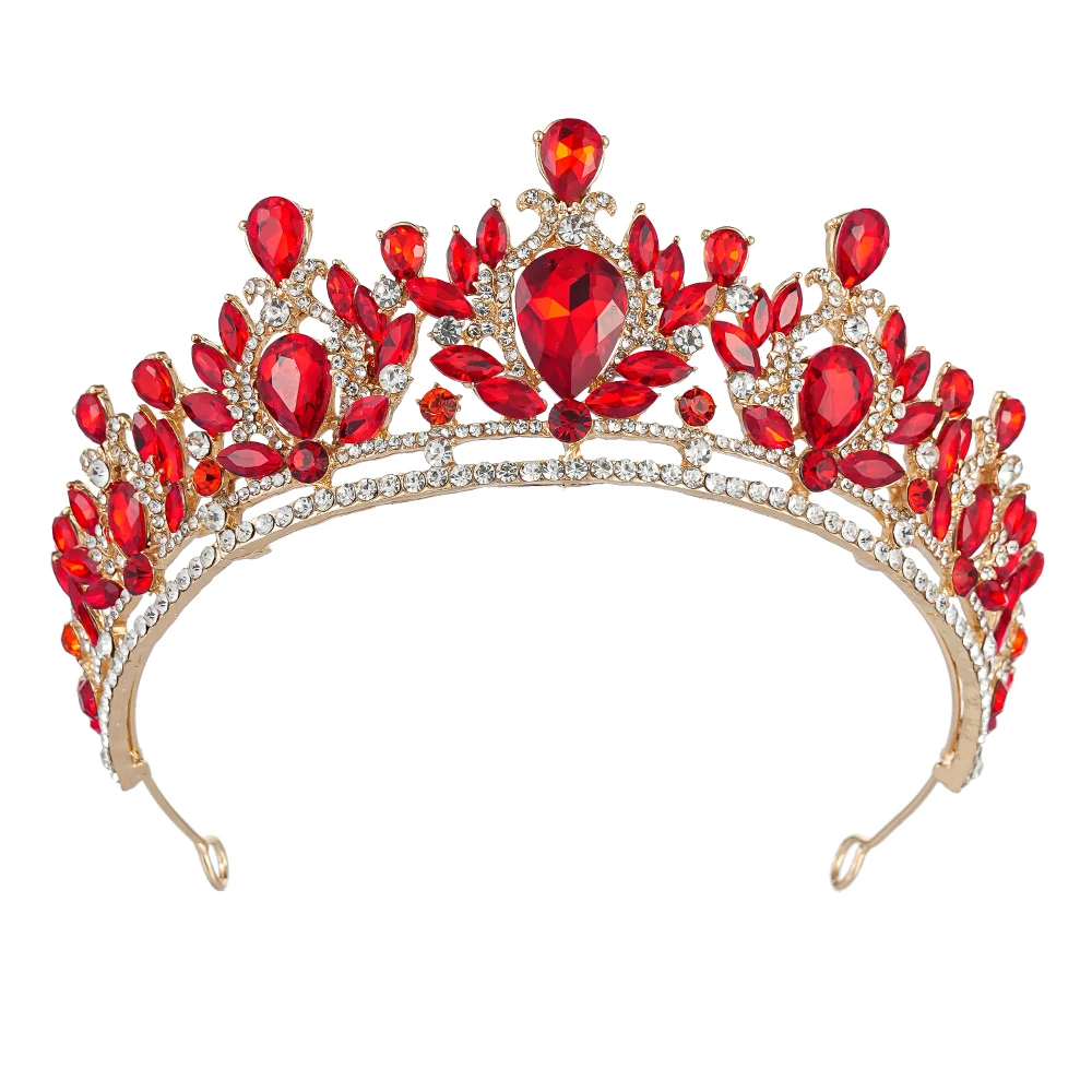 كريستال حجر الراين تاج الزفاف |   اكسسوارات الشعر حفلة موسيقية |   مأدبة تصفيفة الشعر المجوهرات |   الماس عقال الإكليل