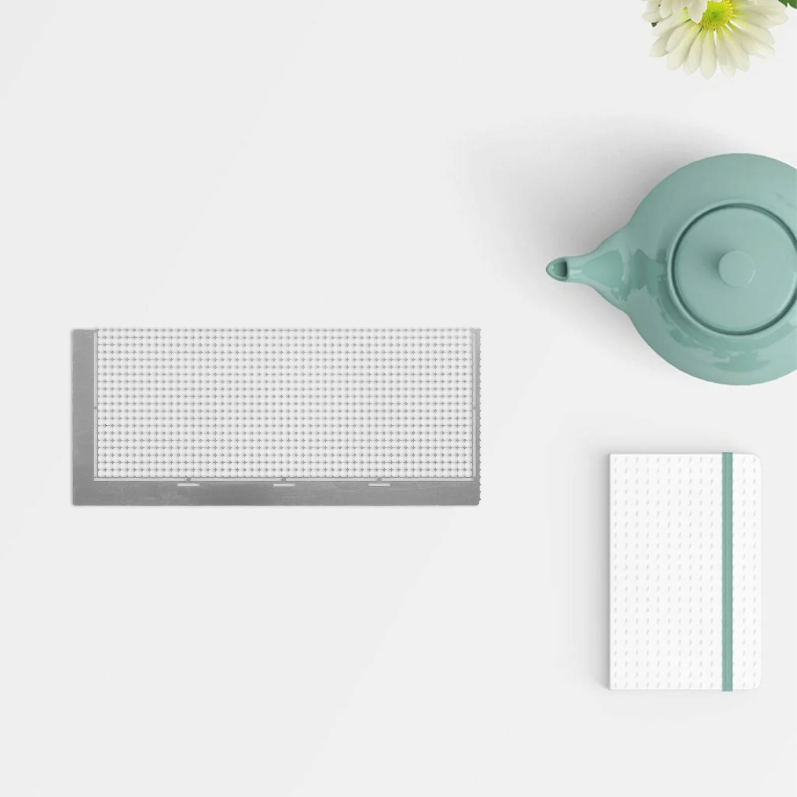 

Drill Tool Stainless Steel 1020-Hole Mesh Ruler For Round Full Drill Art 5D Diy Craft Projects Rhinestone