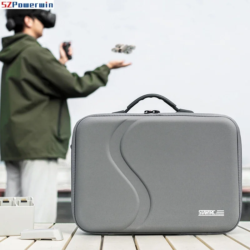 Estojo de transporte portátil para dji neo, bolsa protetora à prova de choque, caixa de ombro para dji rc n3, drone remoto e acessório de bateria
