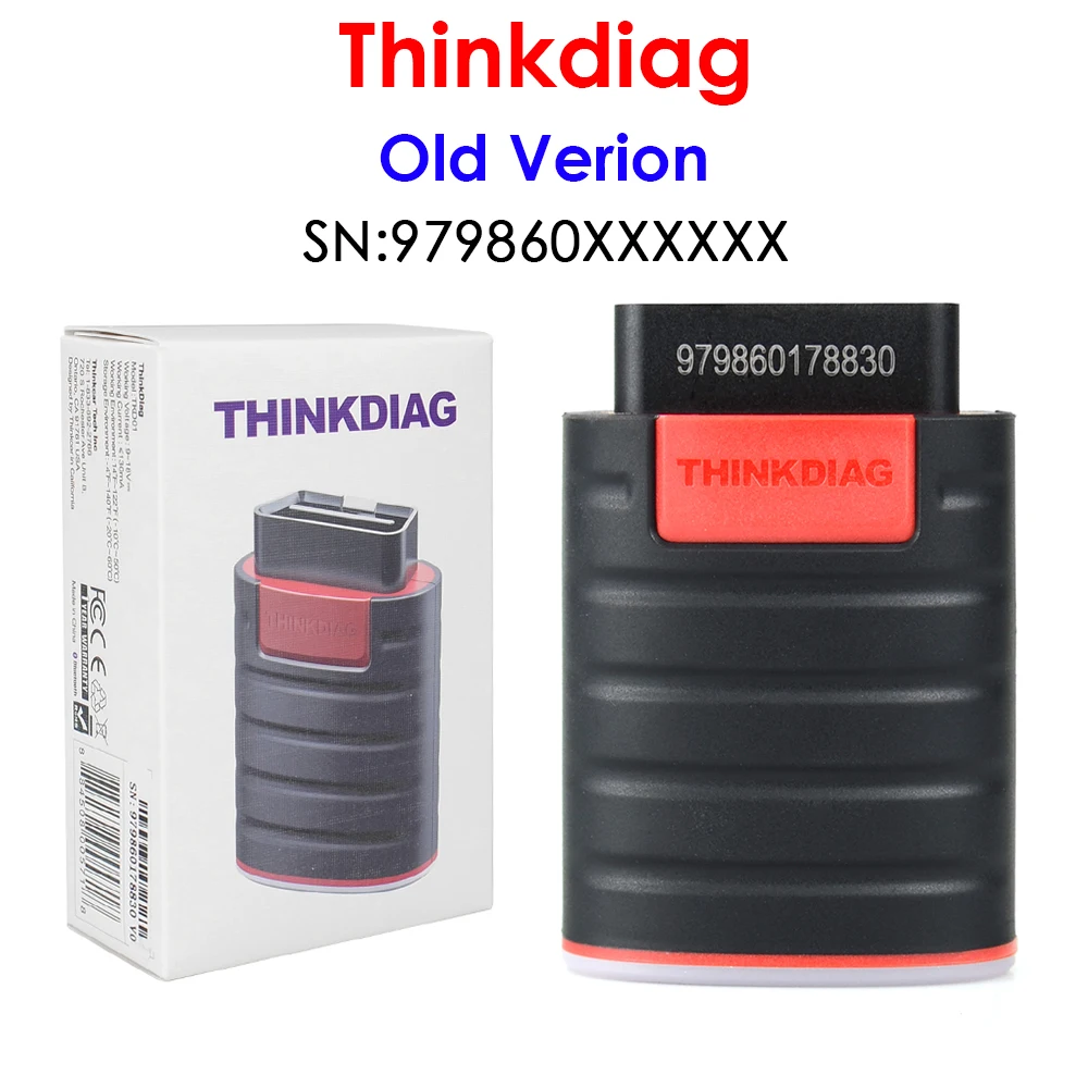 Thinkcar Thinkdiag Old Diag zone pro thinkdiag old version OBD2 Code Reader All System ECU Coding Active Test Dignostic Tools