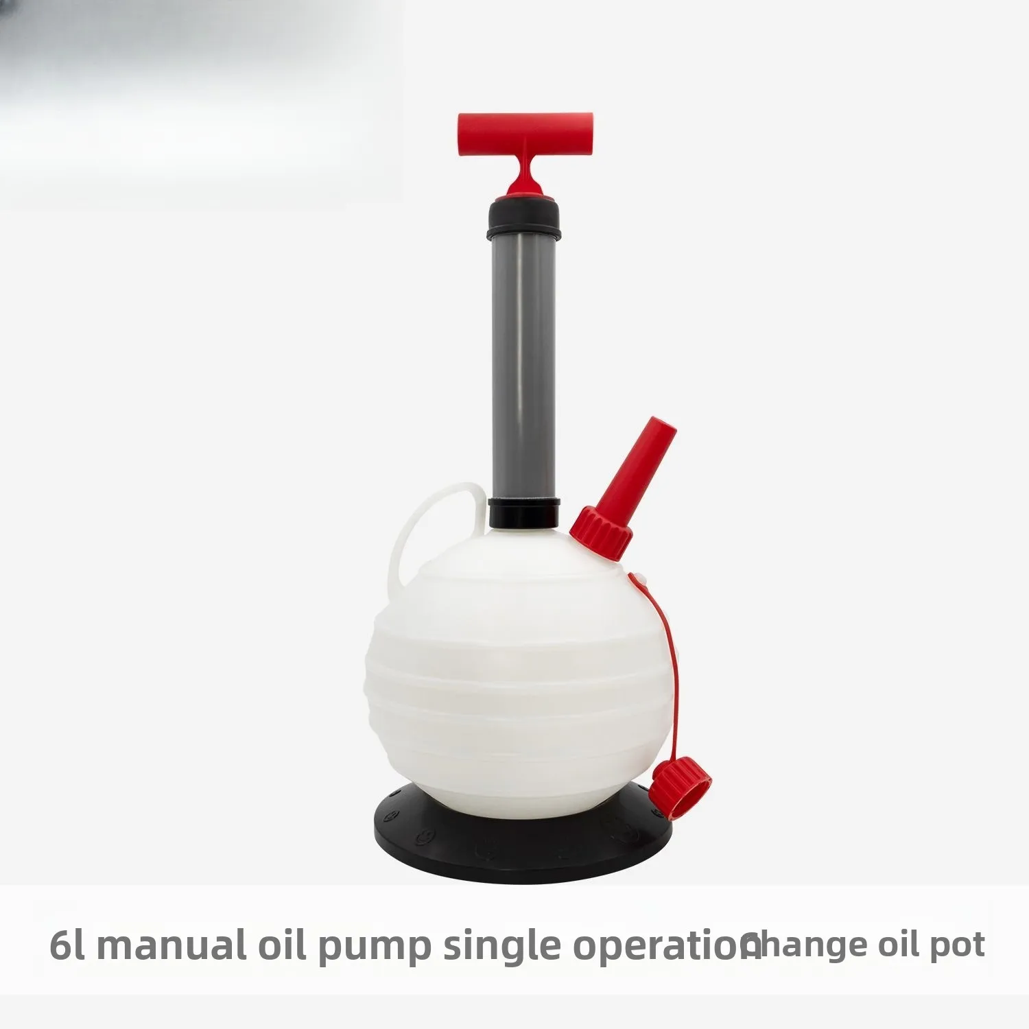 6 Liters Manual Oil Pump, Outboard Machine, Yacht Plastic Self-priming Oil Can, Car and Motorcycle Tools