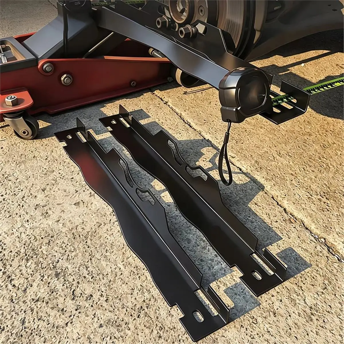 DT38 Wheel Alignment Tool Plate Stainless Steel Toe Positioning for Car SUV Vehicle Waterproof Auto Repair Accessories