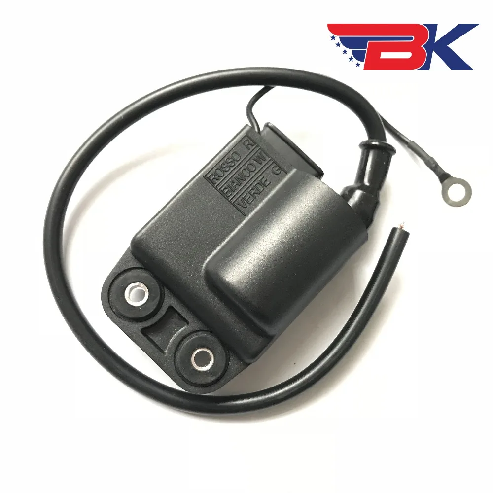 New Ignition Coil CDI Fit For 50CC Piaggio Gilera NRG Sfera Stalker TPH ZIP 50 Scooter Gilera Runner 50 SP Black