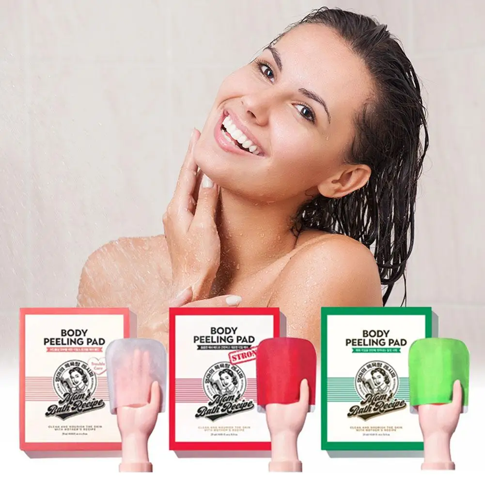

Mom Bath Recipe Body Peeling Pad Clean Nourish Skin Trouble Care Portable Exfoliating Bath Towel Original Body Cleaning Artifact