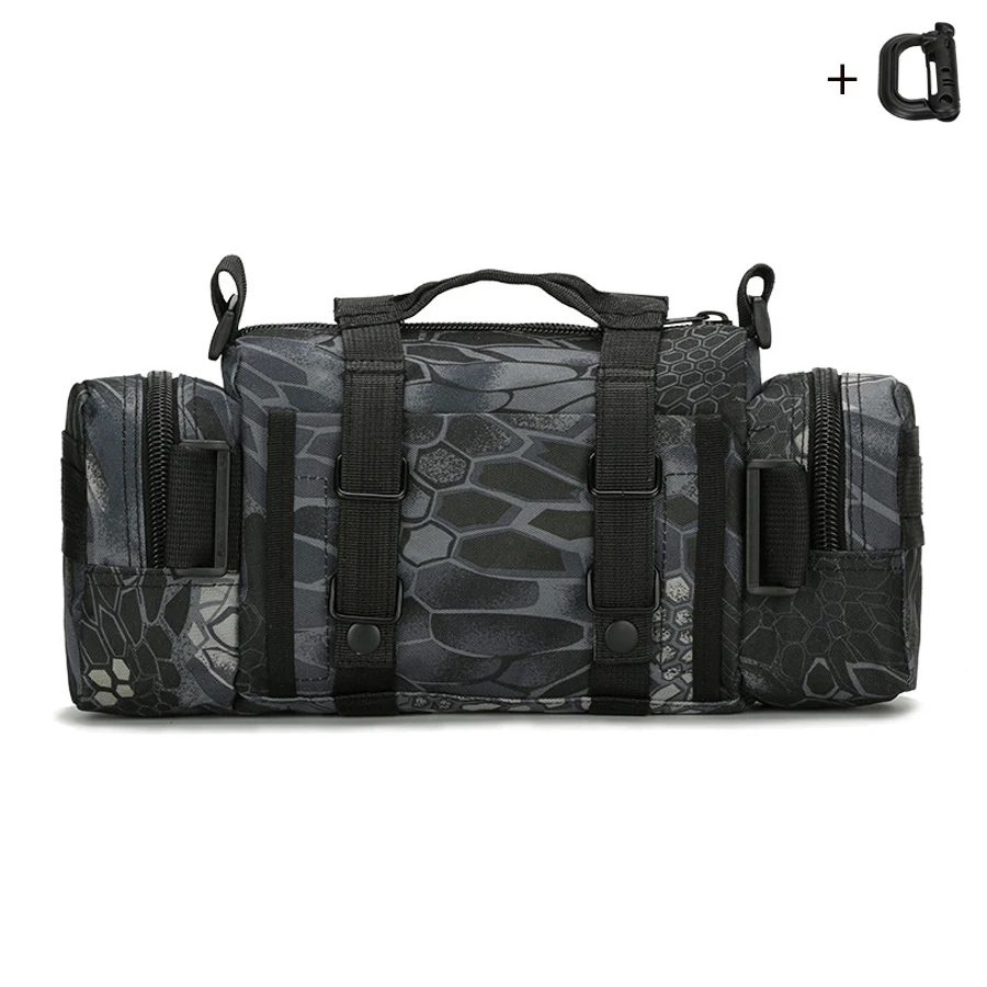 Multifunktionale Outdoor-Sport-Hüfttasche, Tasche für Fotoausrüstung, tragbar und verschleißfest zum Wandern und Radfahren – Detail 11