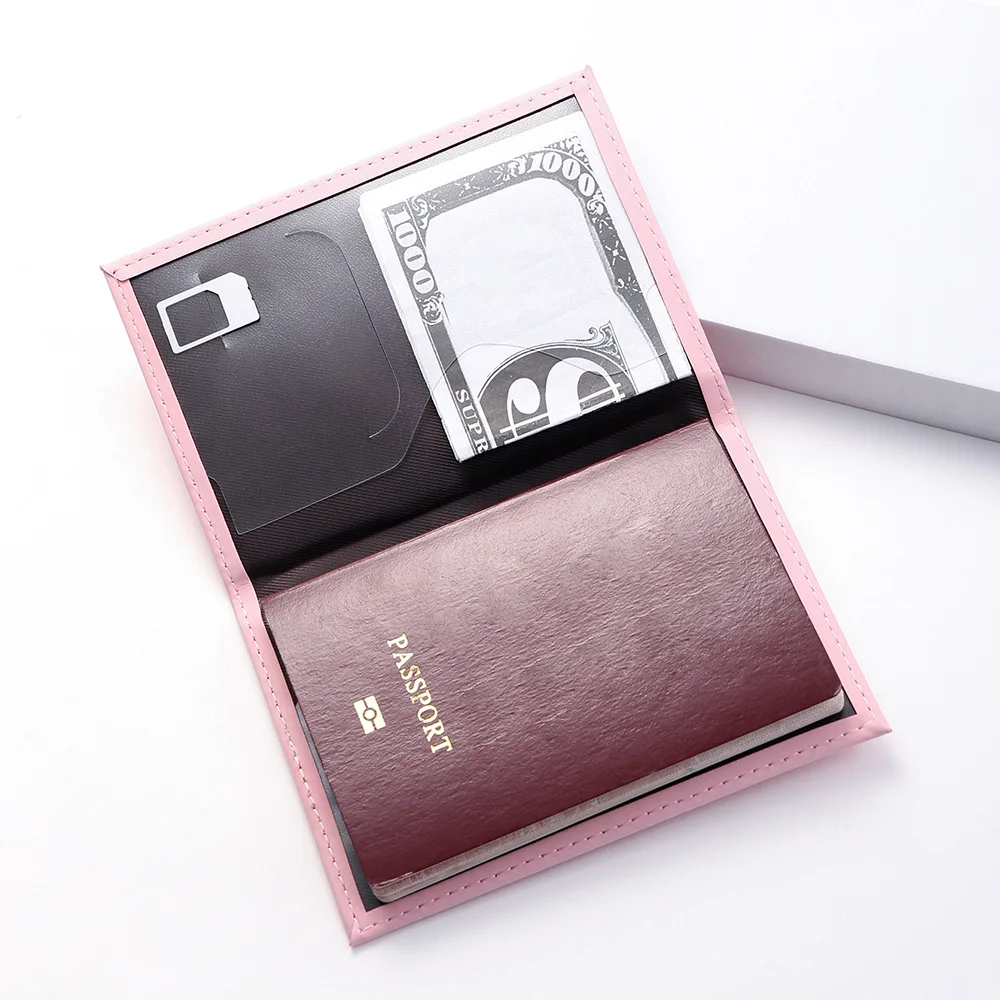 Frauen Männer RFID Vintage Business Pass Abdeckungen Halter Multi-Funktion ID Bank Karte PU Leder Brieftasche Fall Reise Zubehör – Detail 14