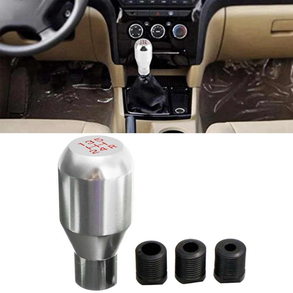 Pookknophandgreepadapter voor 5-speed handmatige transmissie met metalen materiaal en drie draadmaten voor eenvoudige installatie