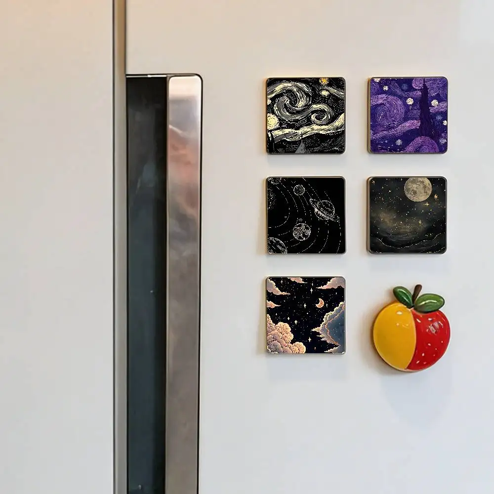 Fashion Moon Refrigerator Magnets For Dishwasher/ Refrigerator/ Freezer, Whimsical Kitchen Decor