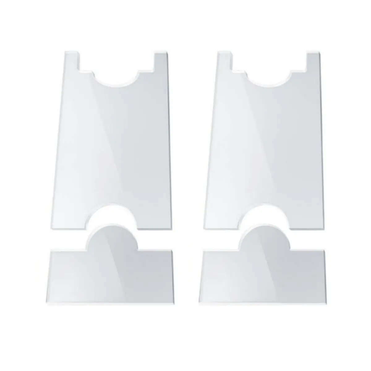 AB09 Couch Spacers & Furniture Protectors - Stoppers to Prevent Sliding (2-Pack),Under-Couch Stoppers,for Couches, Beds