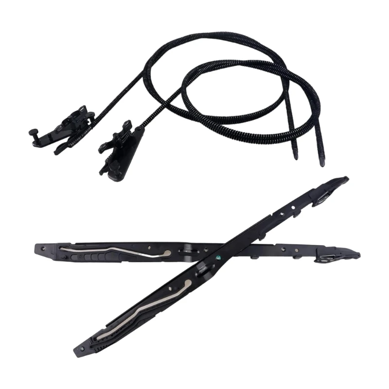 Y4UA Heavy Duty Sunroof Repair set ABS Cables Restores Smooth Operation Sunroof Cable Track Replacement Set fit for Car