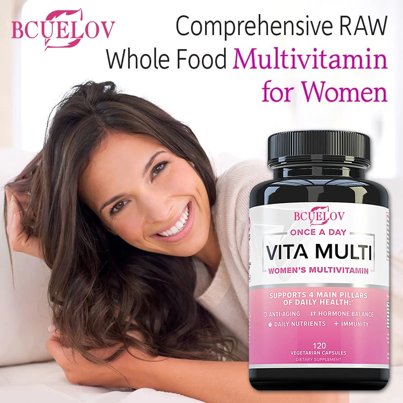 

Multivitamin for Women - Multiminerals Capsules with Vitamin, Biotin for Complete Daily Support, Support Healthy Cortisol