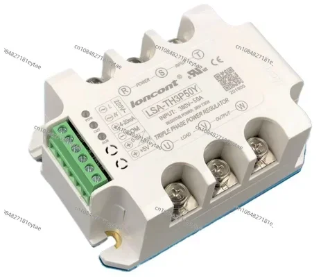 

Three Phase AC Voltage Regulation Module 50a Lsa-th3p50y Transformer Loncont Step-down Voltage Conversion