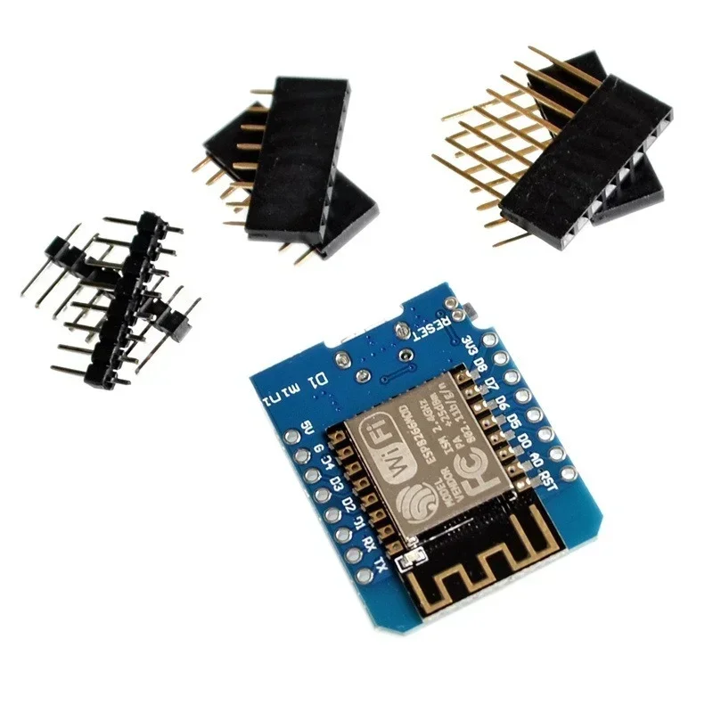 Scheda di sviluppo WiFi Micro USB da 3,3 V basata su mini modulo ESP-8266EX 11 pin digitali