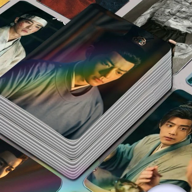 

30/50 шт. без повторения Xiao Zhan Zhang Jingyi постер фото ТВ легенда Zang Hai драматические камни двусторонняя печать 3-дюймовая карта