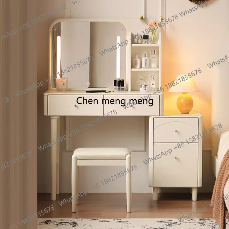 

Chair Makeup Vanity Table Drawers Modern Study Girl Dressing Table Luxury Filing Cabinets Cosmetics Penteadeira Trendy Furniture