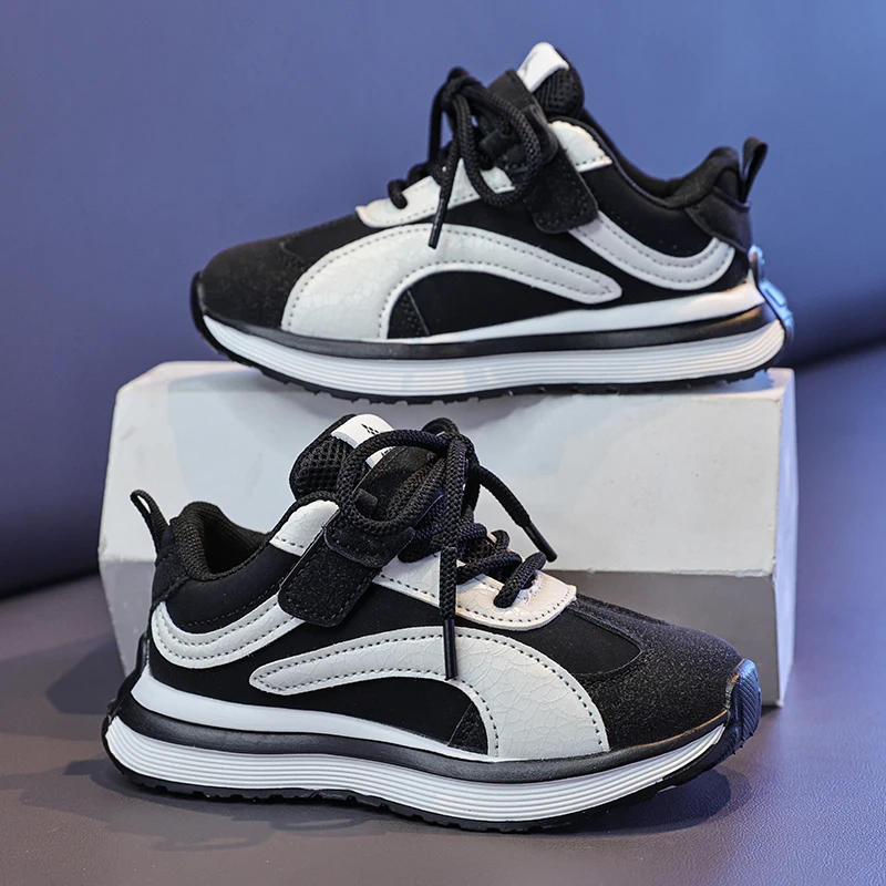 

Autumn Luxury Girls Sneaker Fashion Children Shoes Platform School Kids Casual Sneaker Pu Leather Sports Tennis Shoes for Girl