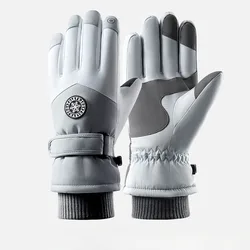 Gants de ski thermiques imperméables pour homme et femme, mitaines à écran tactile, motoneige, neige, moteur, hiver, 506