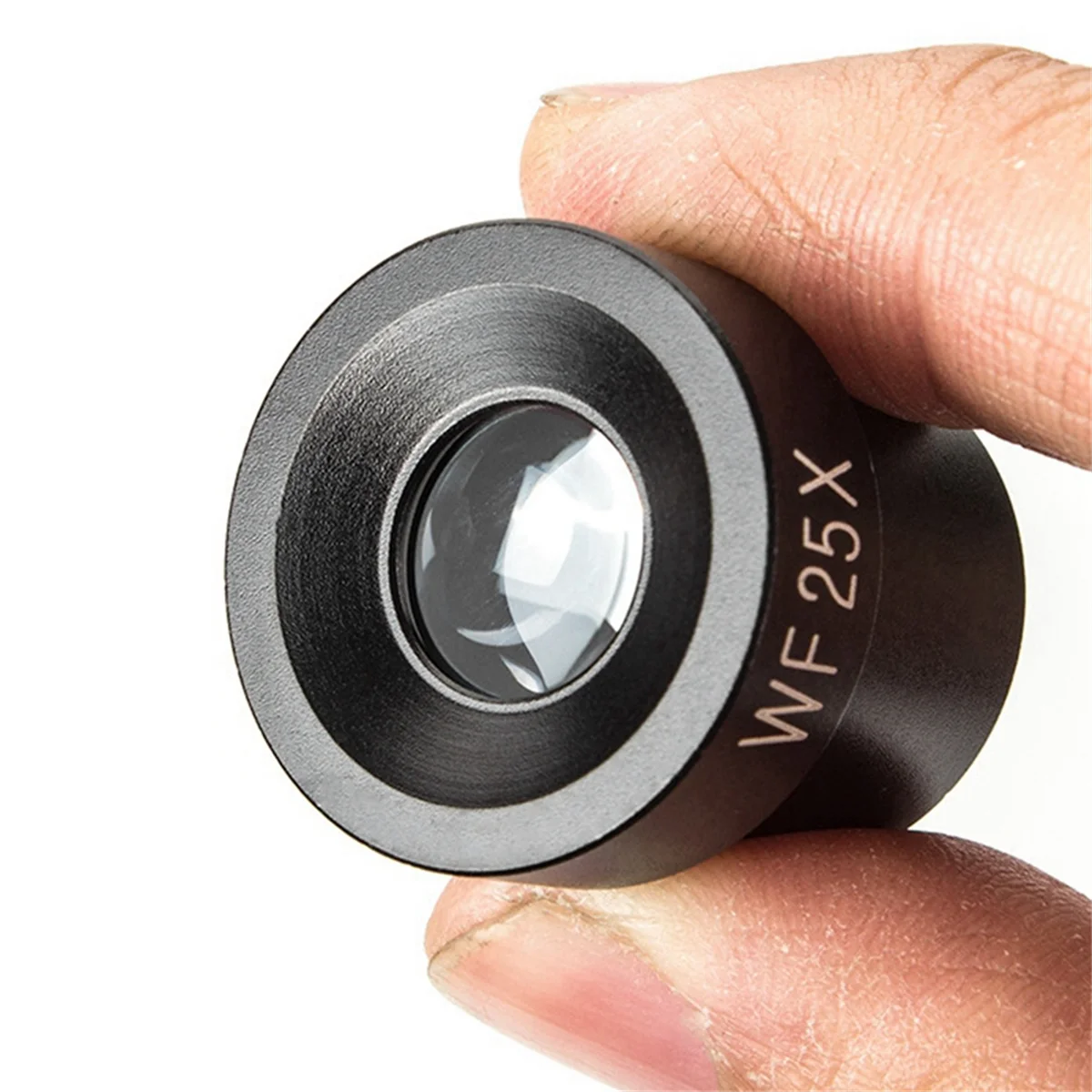 A39U WF25X Microscope Eyepiece 12mm Wide Field of View for 23.2mm Mount Port Biological Microscope