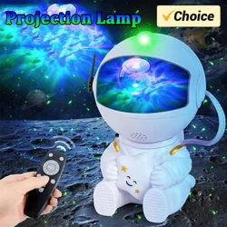 Galaxy Star Astronaut Projector LED Night Light Starry Sky Porjectors Lamp Decoration Bedroom Room Decorative for Children Gifts